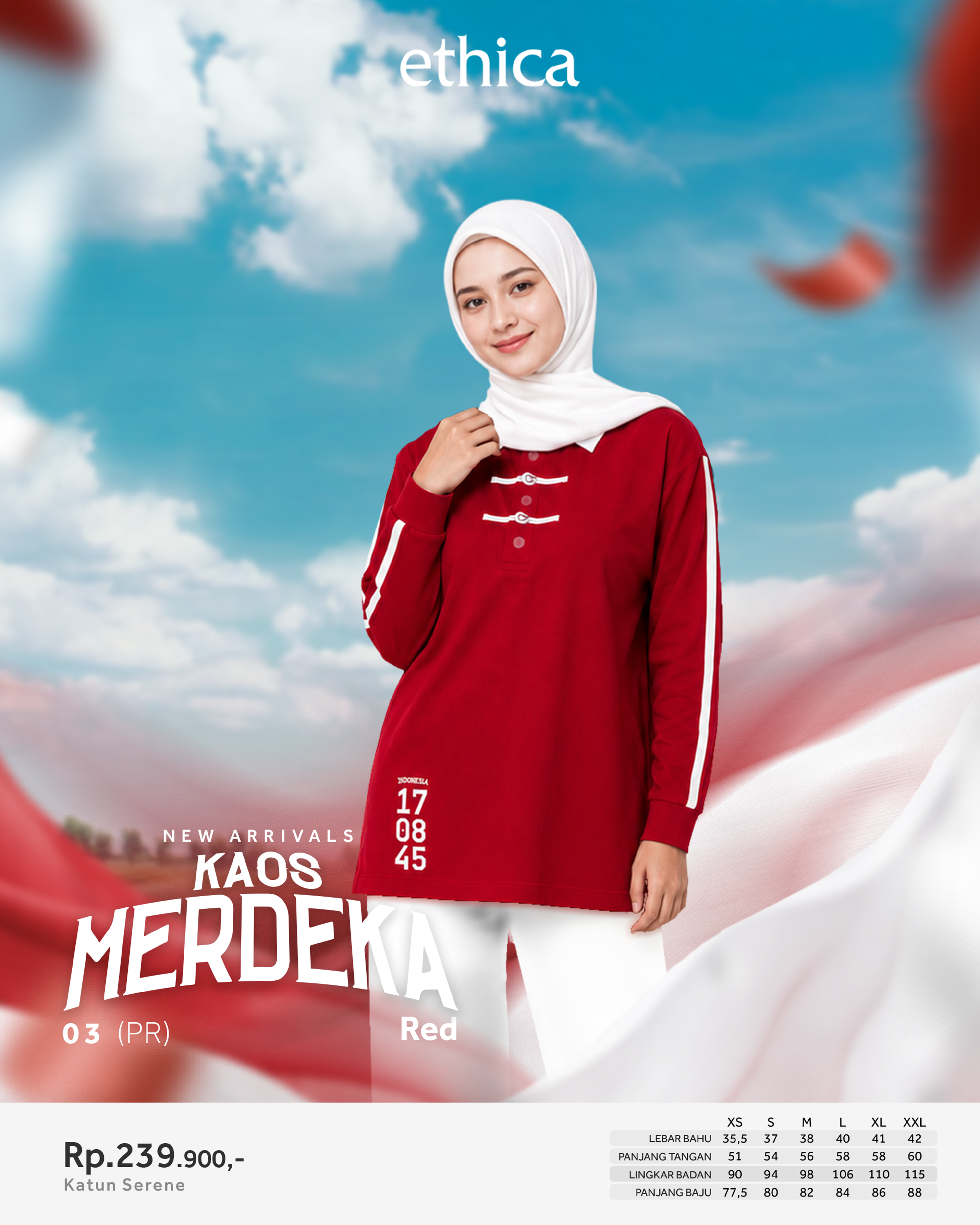 KAOS MERDEKA 03 (PR)